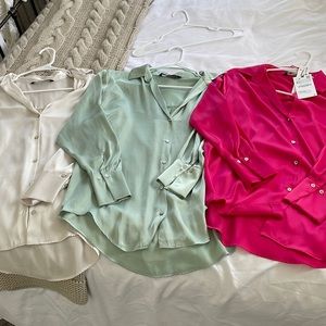 ZARA BLOUSE BUNDLE!